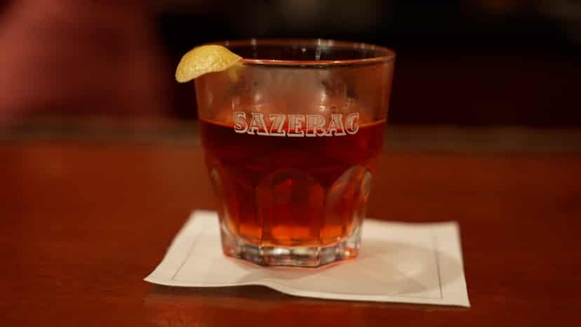 Sazerac cocktail in New Orleans